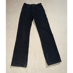 Wrangler boys adjustable waistband black jeans